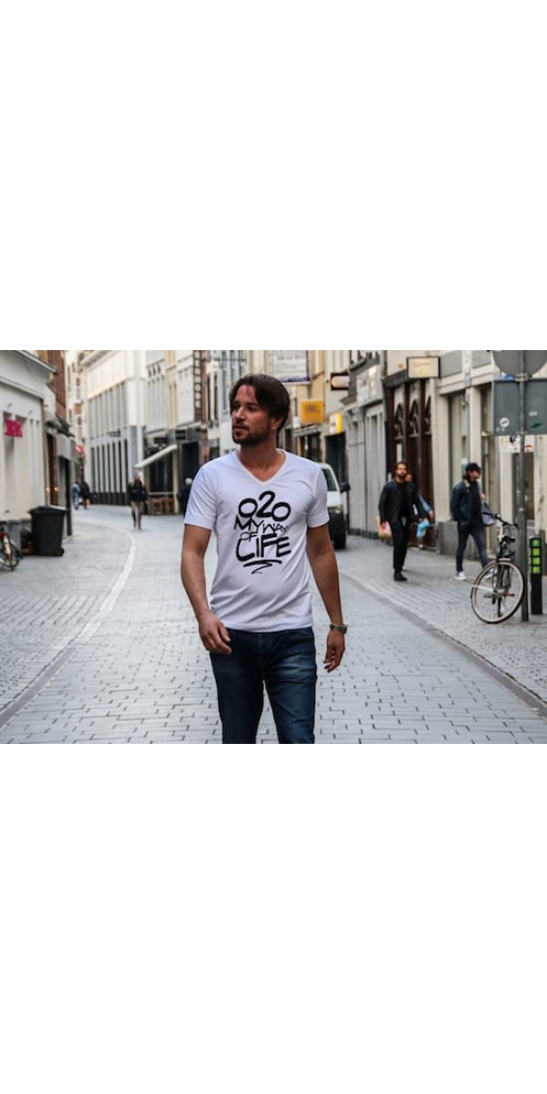 Shirt wit | 020MWOL zwart